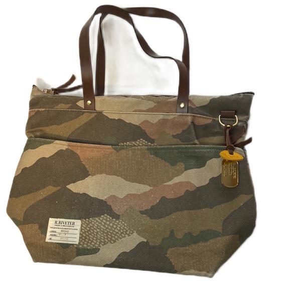 R. Riveter Bags R Riveter Military Camouflage Convertible Crossbody
